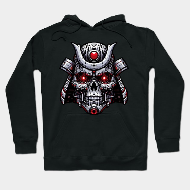 Cyber Samurai S01 D88 Hoodie by Houerd